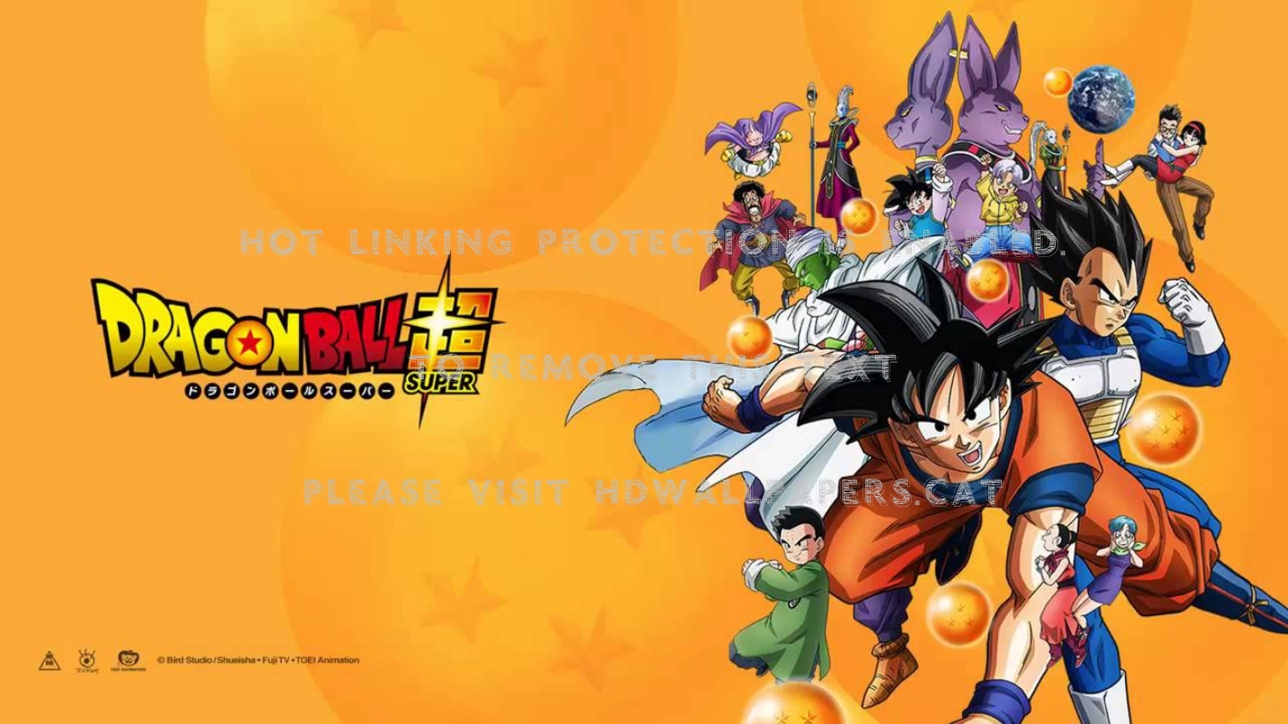 Dragon Ball Super Yo-kai Watch One Piece - Dragon Ball Super Wallpaper Official - HD Wallpaper 