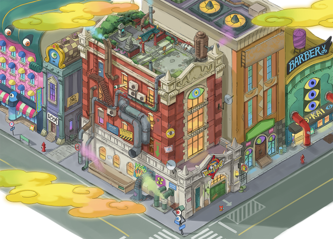 Yokai Watch Blasters House - HD Wallpaper 