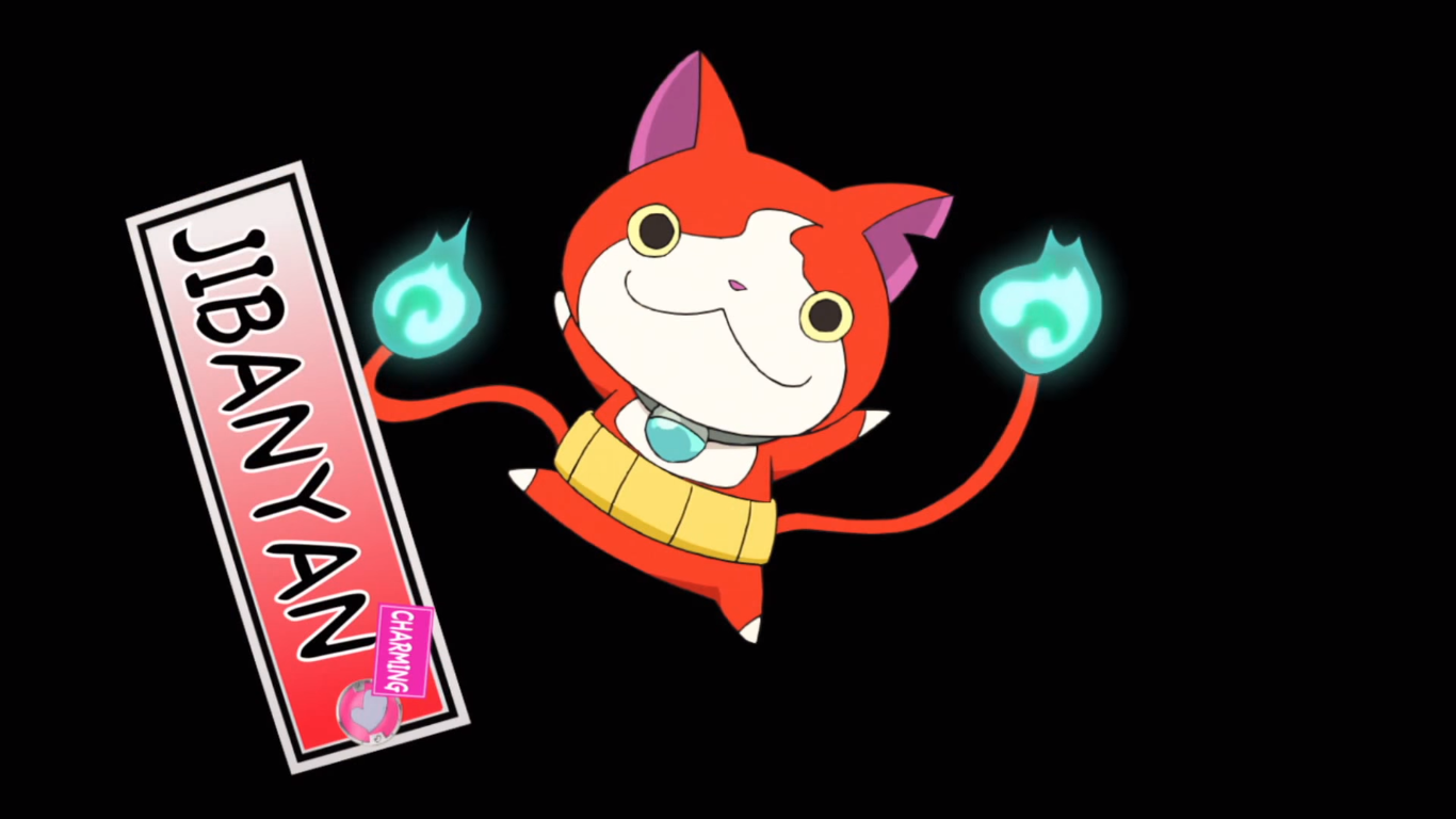Commonly Used Yo Kai Watch Font - Yo Kai Watch Jibanyan Meet - HD Wallpaper 