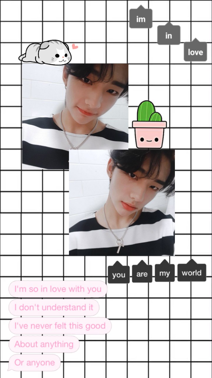 Hyunjin Wallpaper ❤ - Grid - HD Wallpaper 