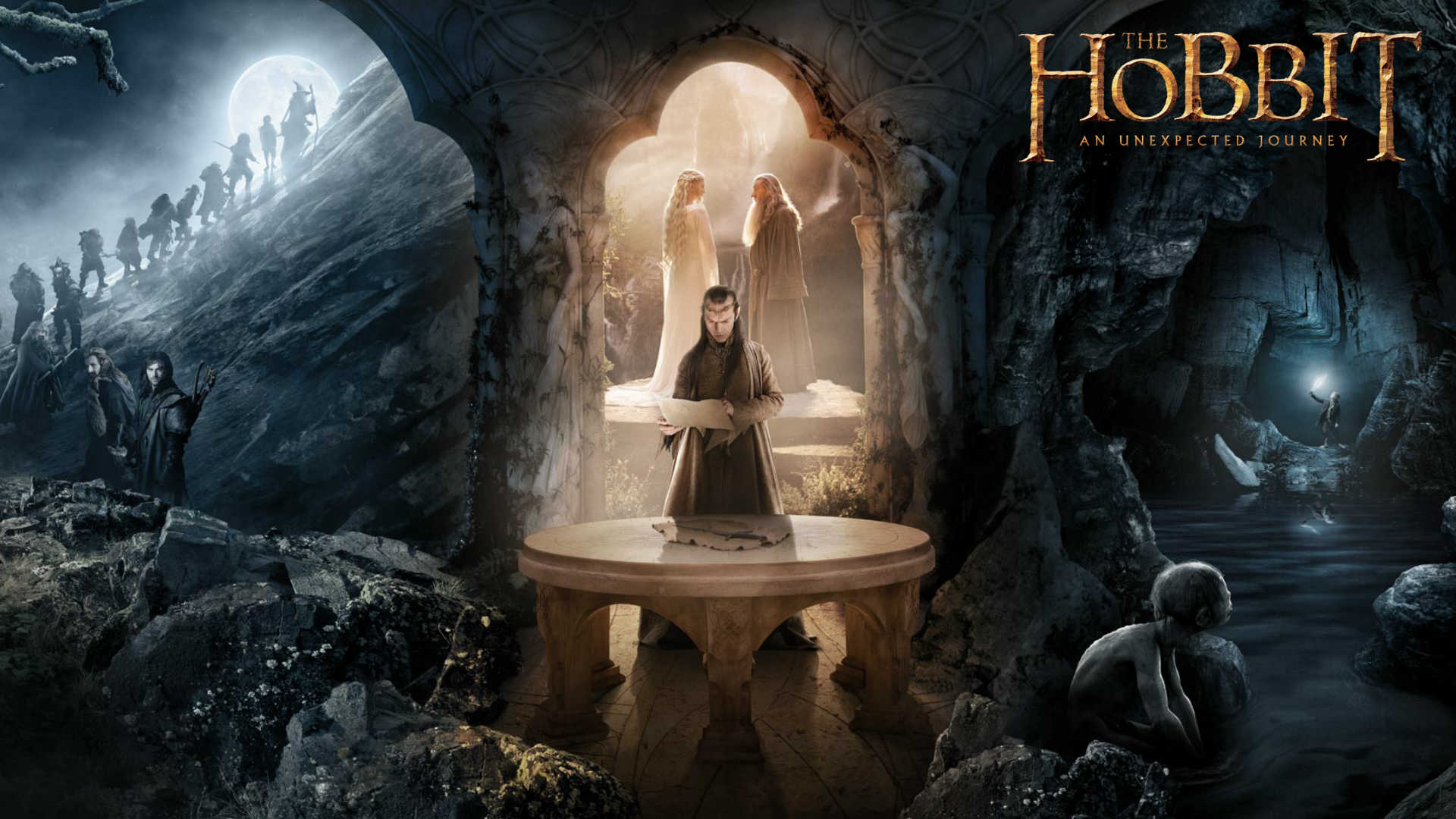 Hobbit: An Unexpected Journey (2012) - HD Wallpaper 