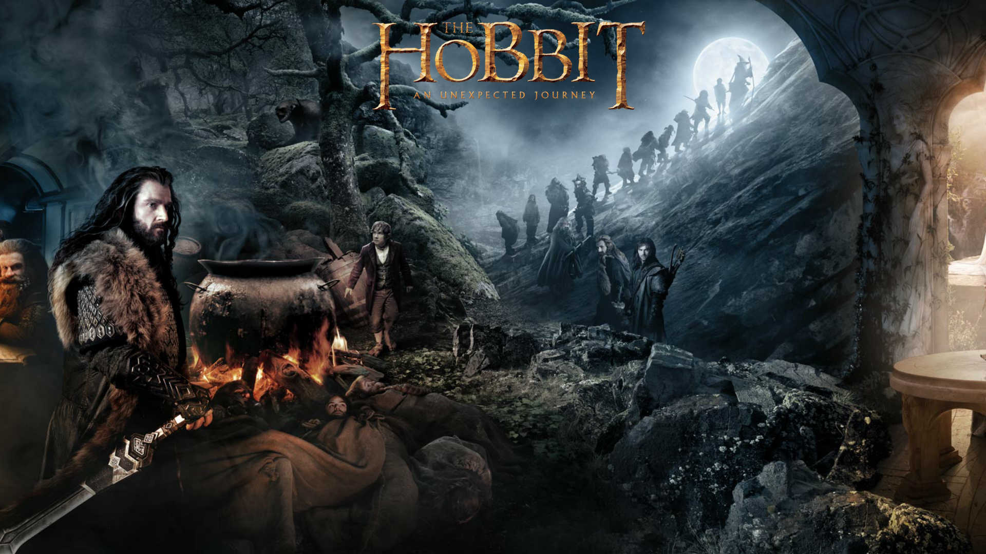 Hobbit Wallpaper Hd 1080p - HD Wallpaper 