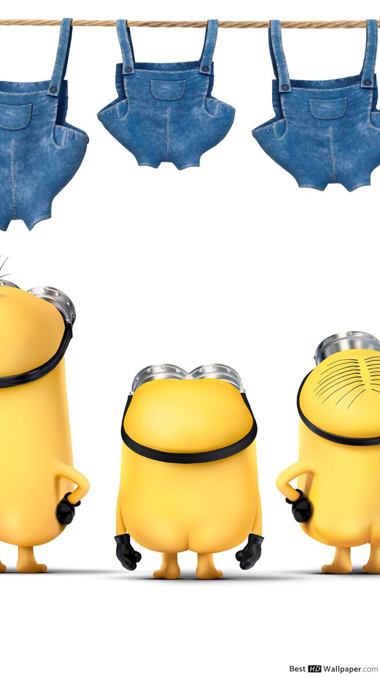 Iphone 5 S Minions Wallpaper Hd - HD Wallpaper 