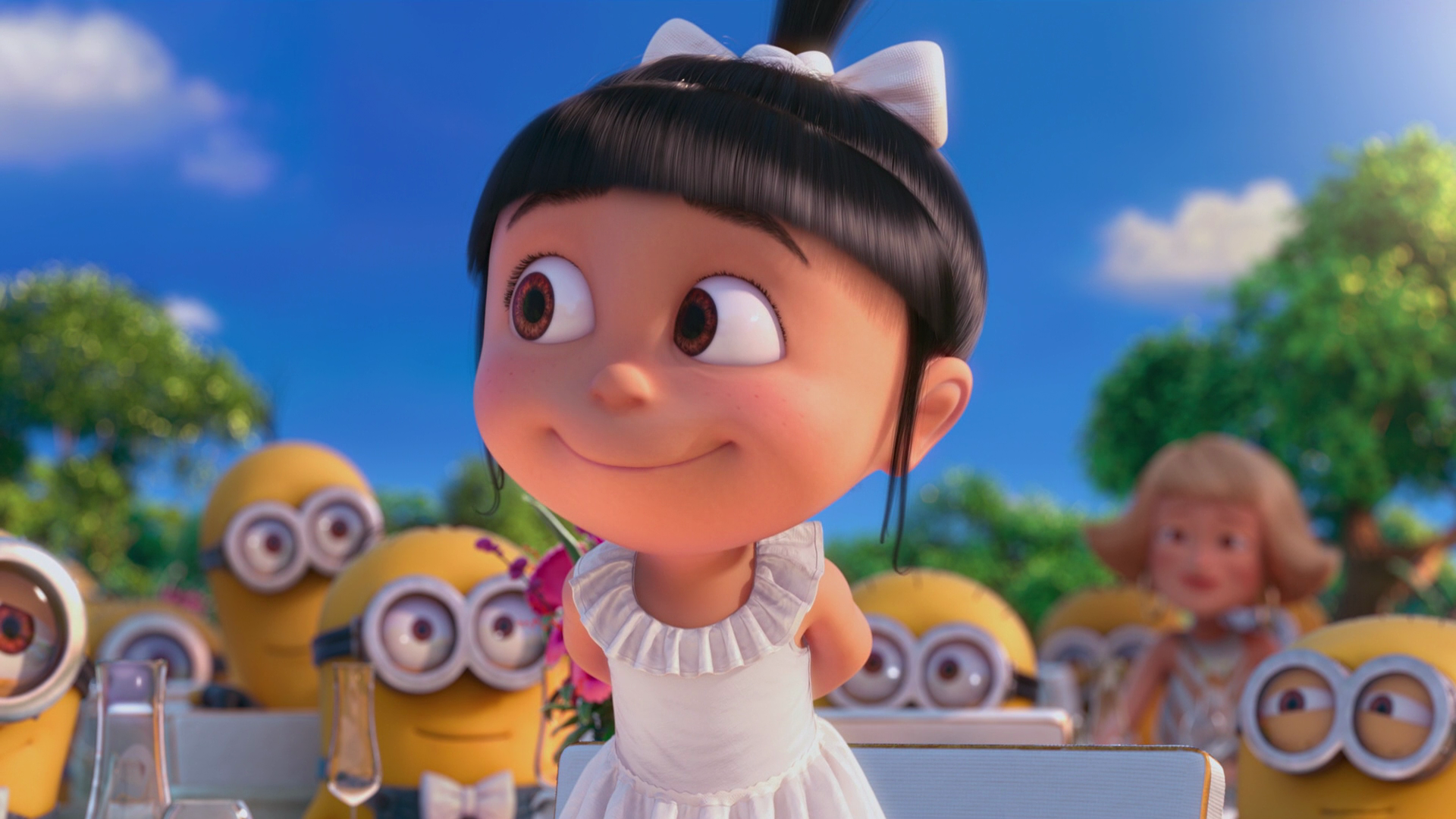 Despicable Me 2 Computer Wallpapers, Desktop Backgrounds - Minions Agnes Despicable Me - HD Wallpaper 