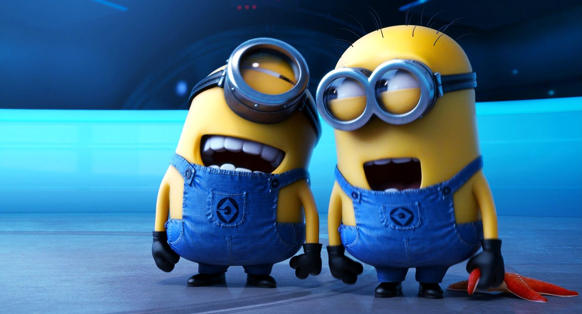 Minions On Safari - Minions Hd Wallpapers For Desktop - HD Wallpaper 