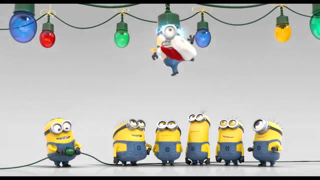Minions Natal Wallpaper - Merry Christmas Wishes Minions - HD Wallpaper 