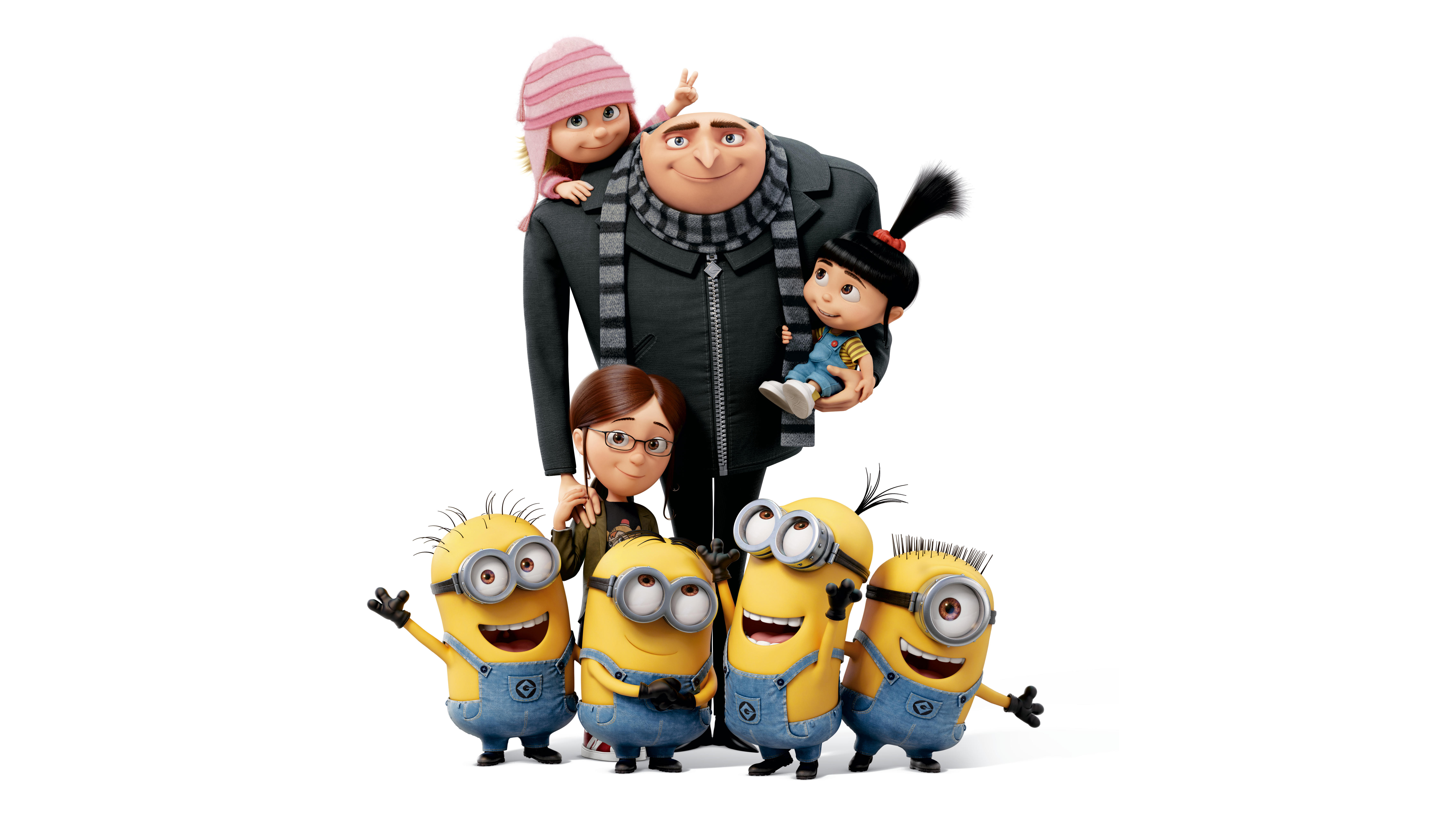 Despicable Me Gru And Minions - HD Wallpaper 