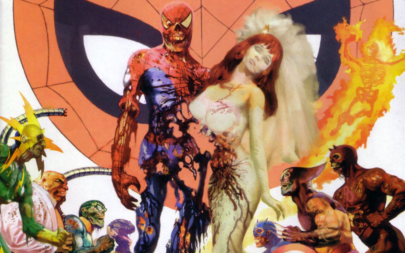 Marvel Zombies - HD Wallpaper 