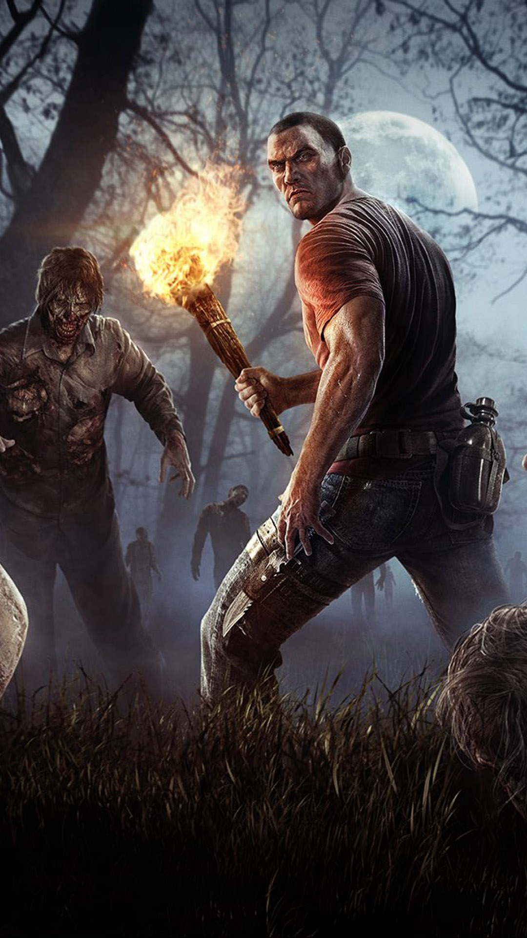 Fighting With Zombies H1z1 Battle Royale Hd Mobile - Ps4 Online Zombie  Games - 1080x1920 Wallpaper 