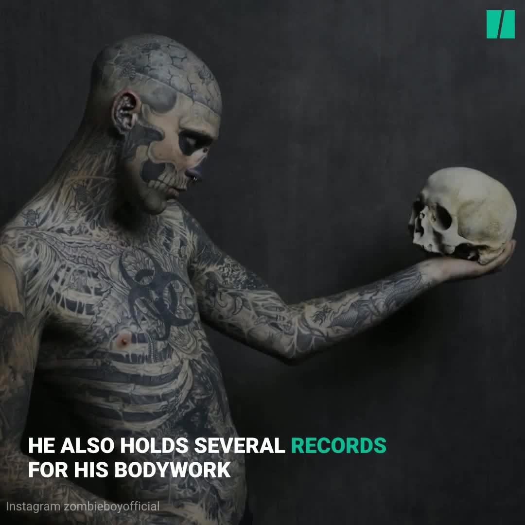 Rick Genest Rip - HD Wallpaper 