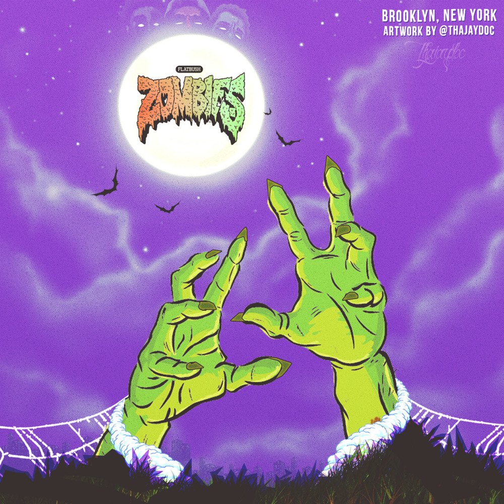 Flatbush Zombies Day Of The Dead 1000x1000 Wallpaper teahub.io