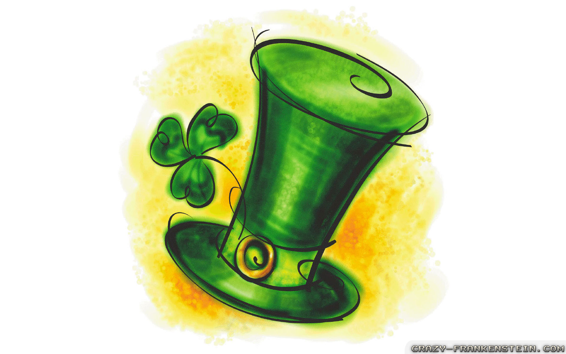 St Patricks Day Drawing - HD Wallpaper 