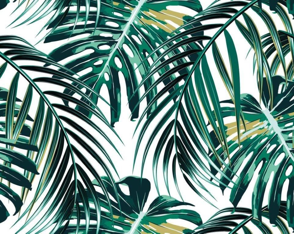 Mural Tropical - HD Wallpaper 