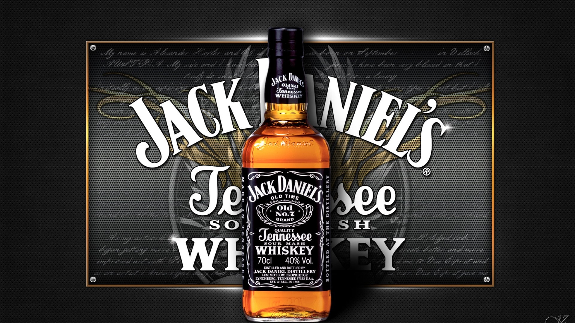Jack Daniels Wallpaper - Tennessee Whiskey - 1920x1080 Wallpaper 