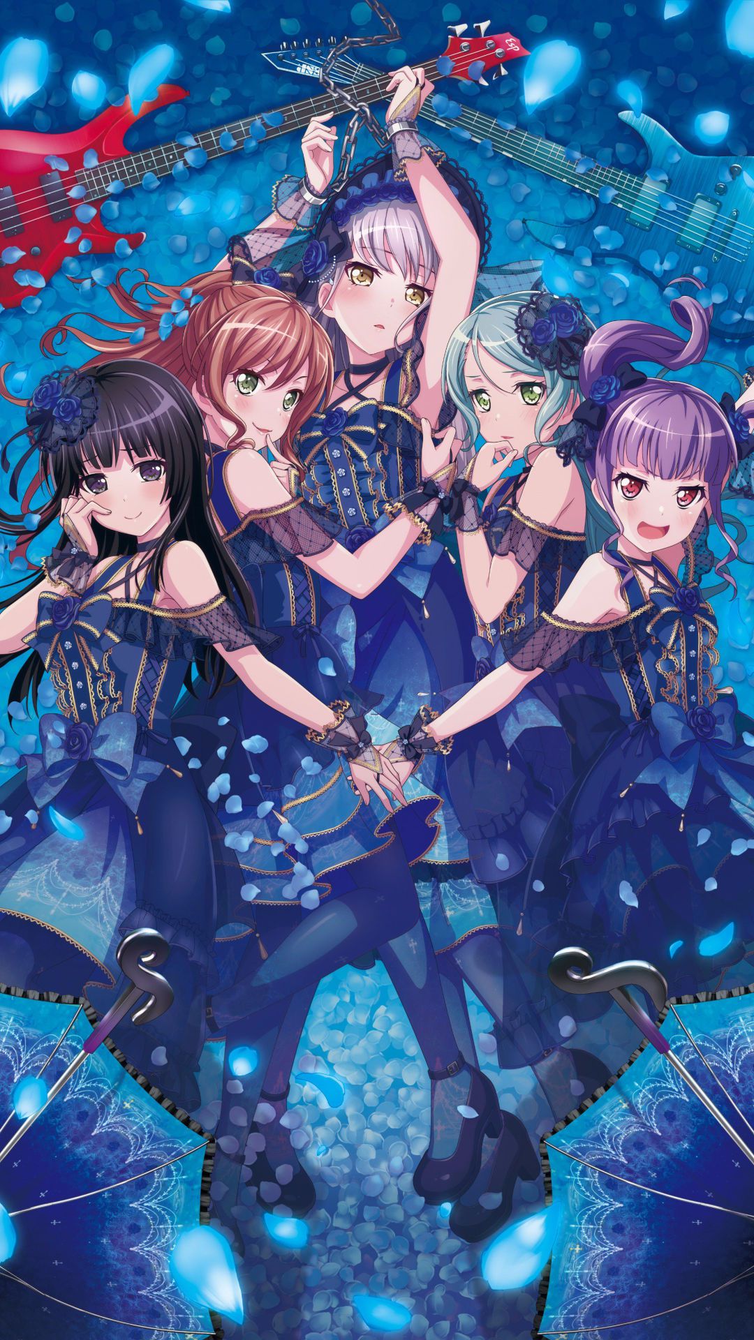 Roselia Album Cover 1080x19 Wallpaper Teahub Io