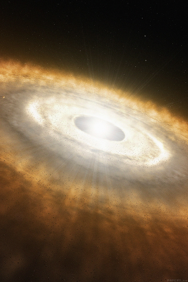 Protoplanetary Disk - HD Wallpaper 