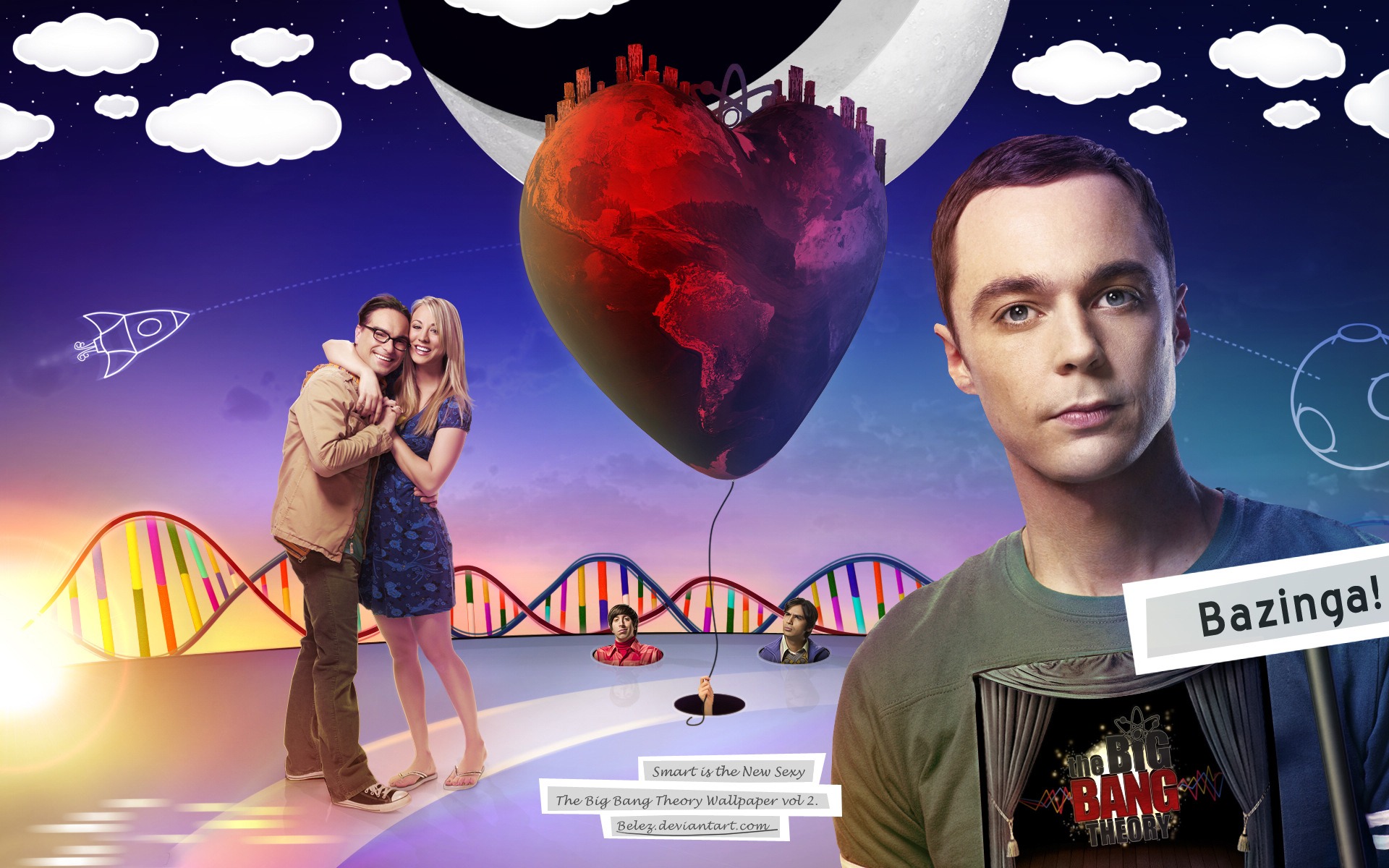 Big Bang Theory - HD Wallpaper 