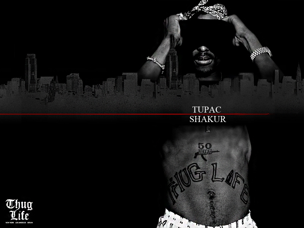 Tupac - Hd Tupac Thug Life - 1024x768 Wallpaper 