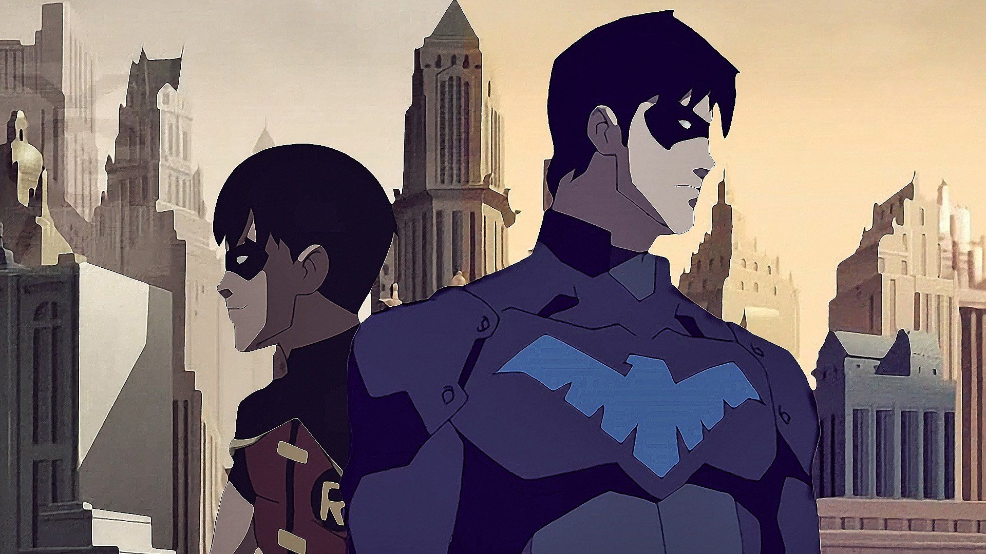 Nightwing Young Justice - HD Wallpaper 