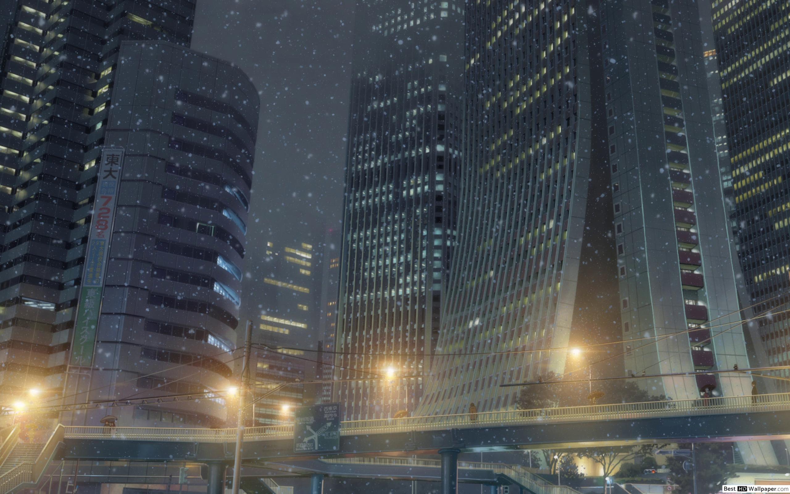 Your Name Tokyo Night - HD Wallpaper 