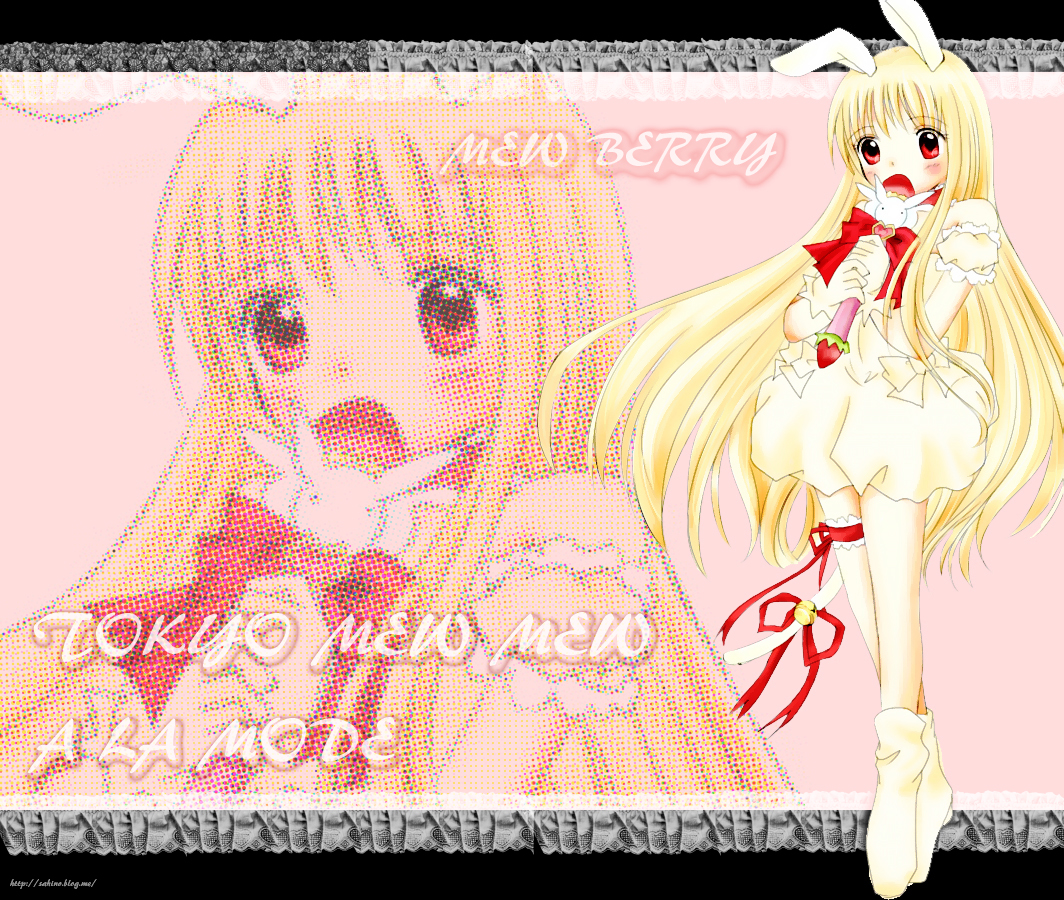 Tokyo Mew Mew A La Mode - Cartoon - HD Wallpaper 