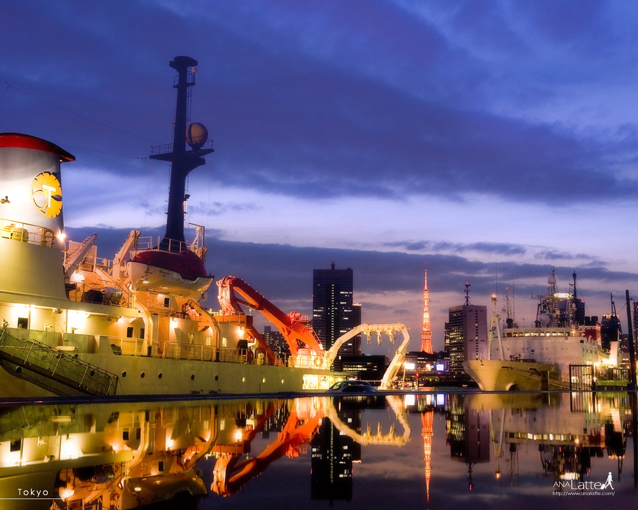 Tokyo Night Wallpaper - Evening - HD Wallpaper 