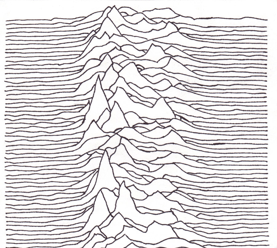 Joy Division Unknown Pleasures - HD Wallpaper 