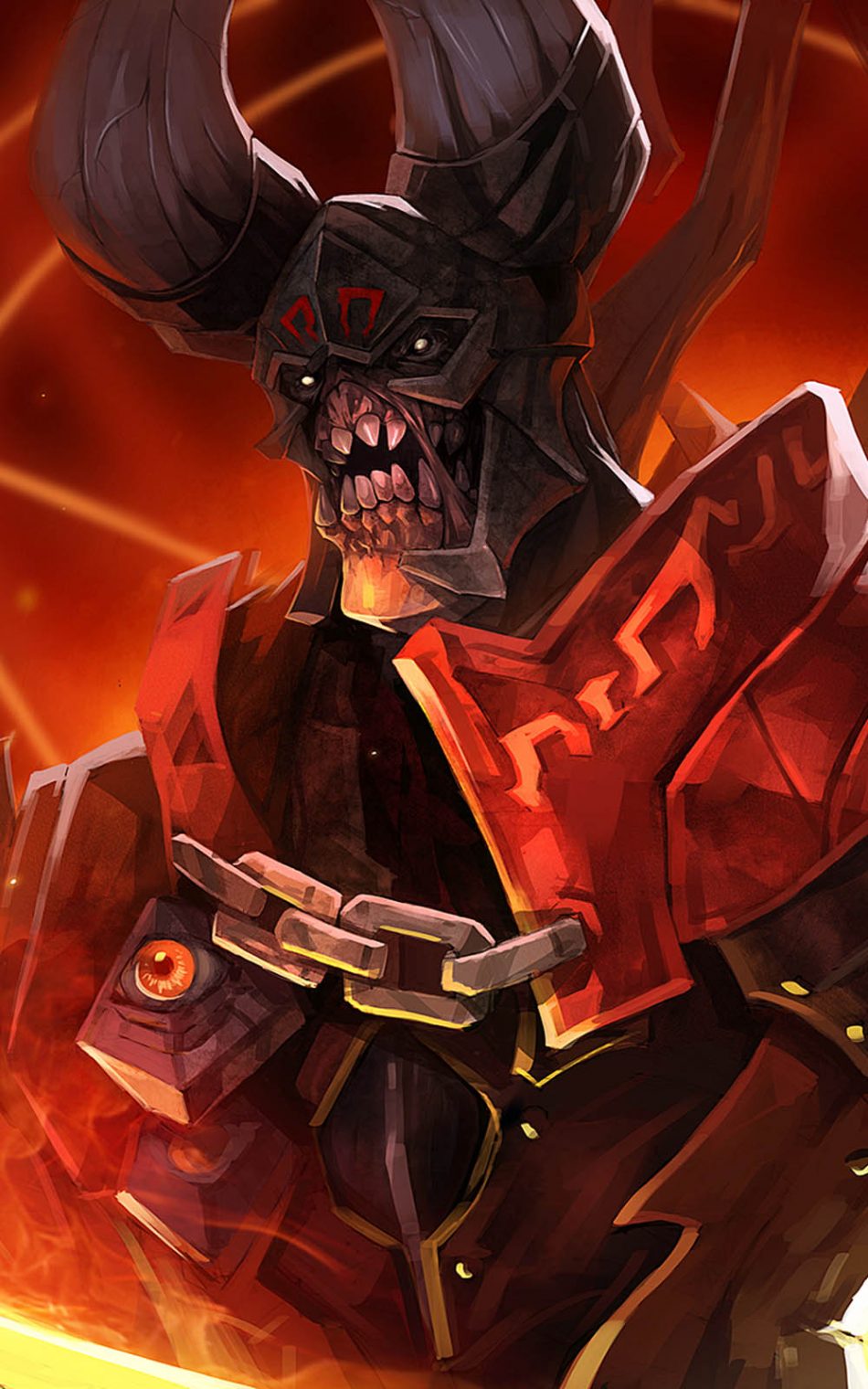 Doom Dota 2 Hd Mobile Wallpaper - Dota 2 Doom Wallpaper Hd - HD Wallpaper 