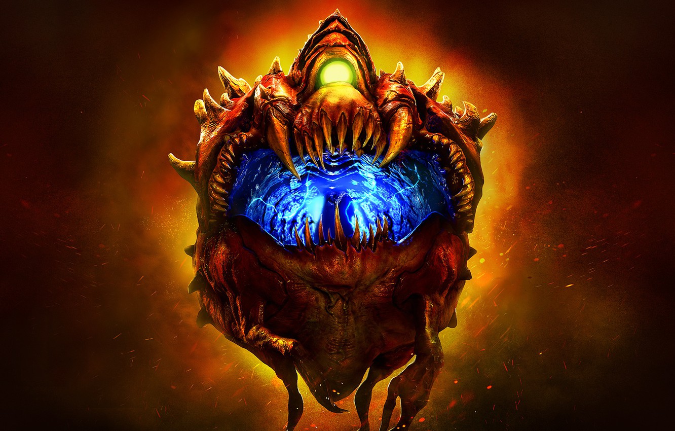 Photo Wallpaper Bethesda, Doom, 2016, Id Software - Doom Hell Followed - HD Wallpaper 