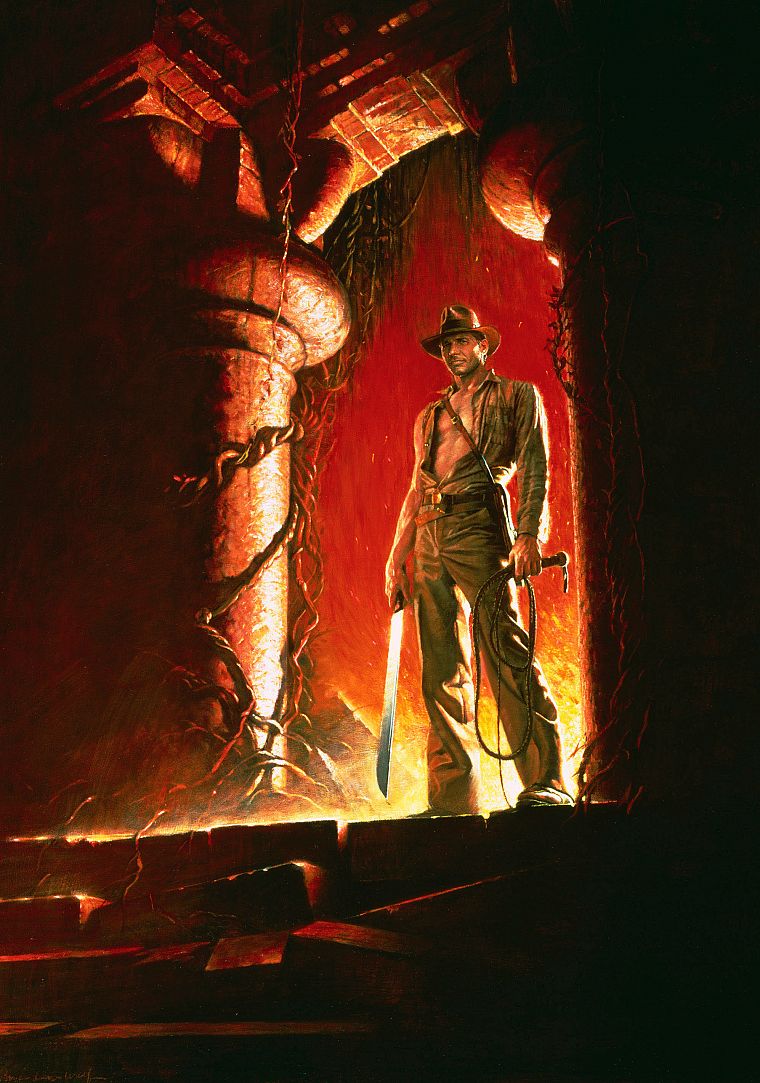 Indiana Jones And The Temple Of Doom Film Poster - HD Wallpaper 