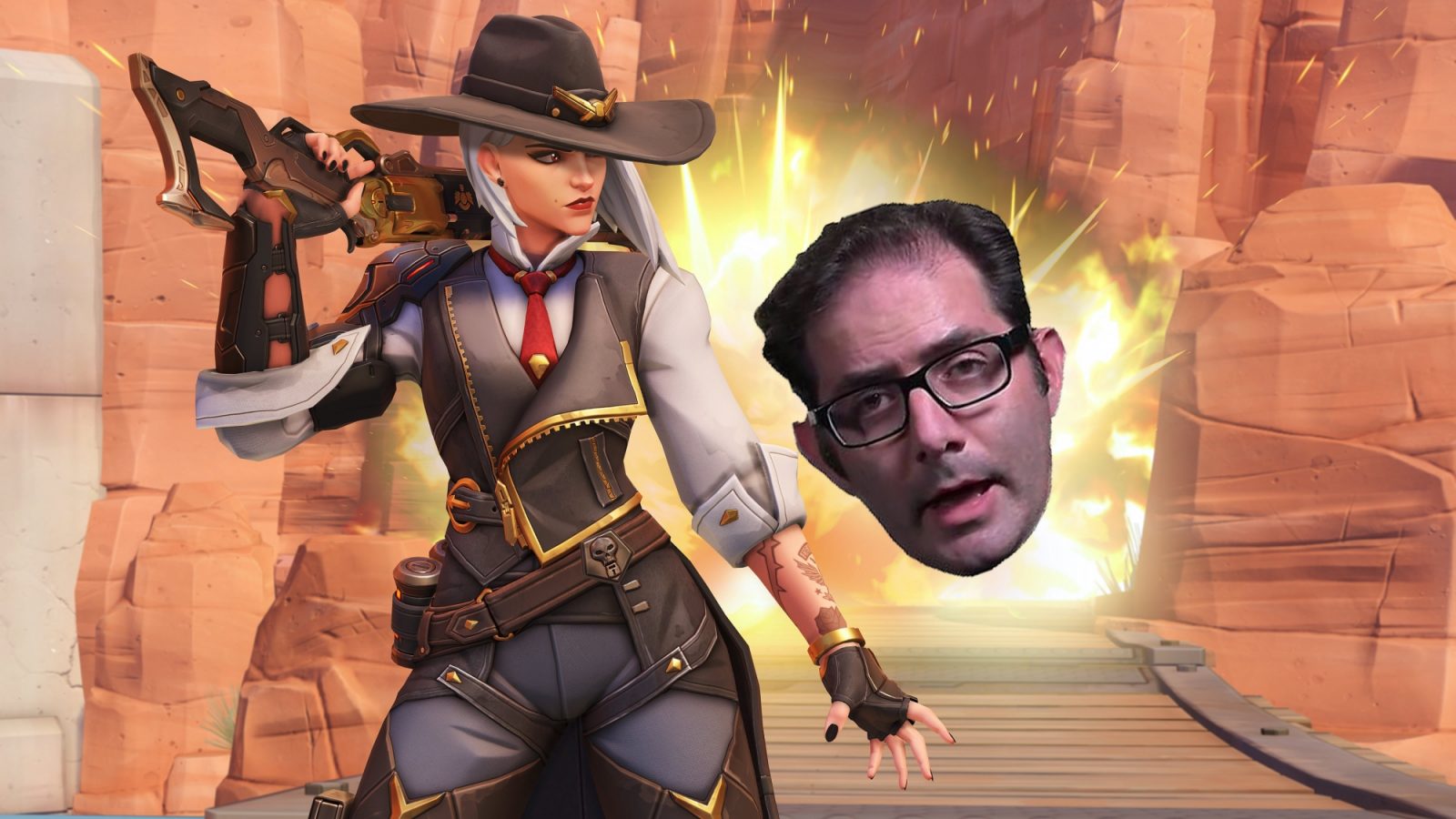 Ashe Overwatch - HD Wallpaper 