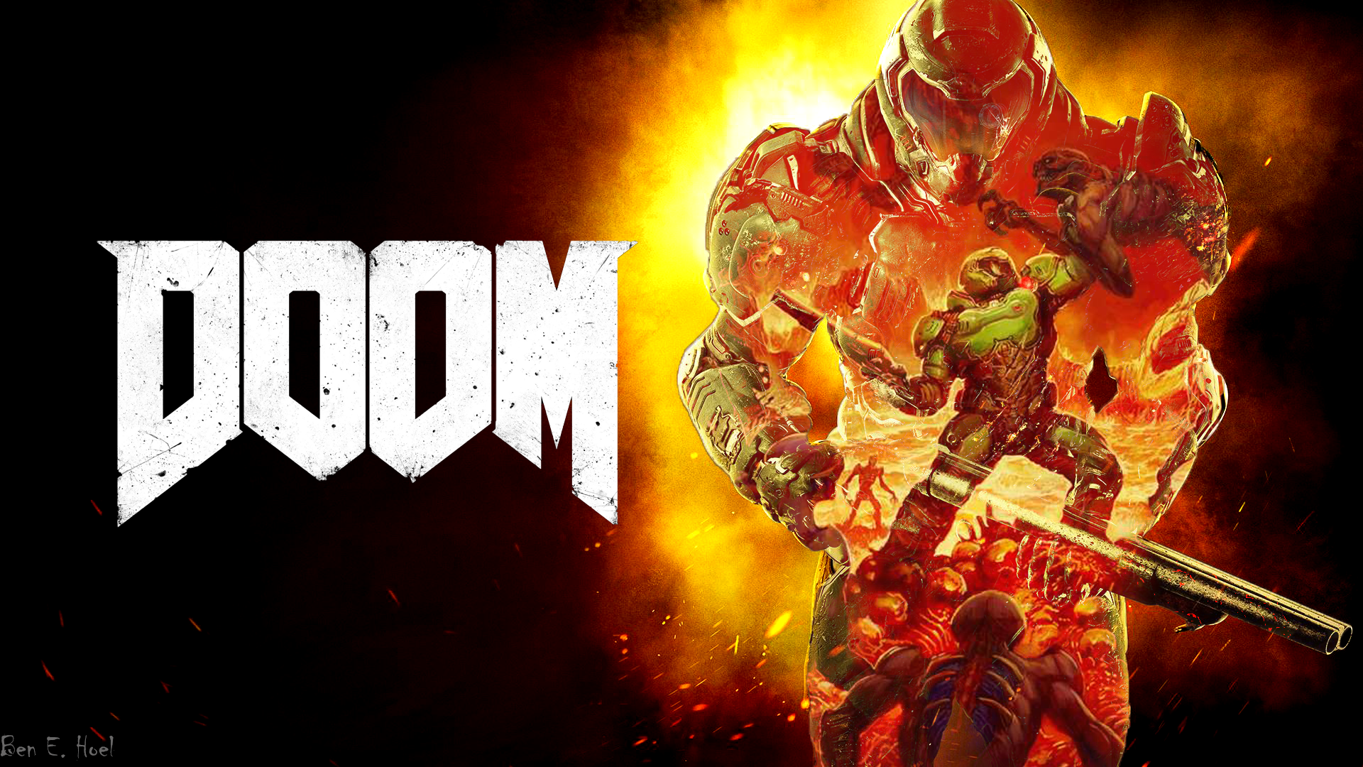 Doom 2016 Wallpaper Phone - HD Wallpaper 