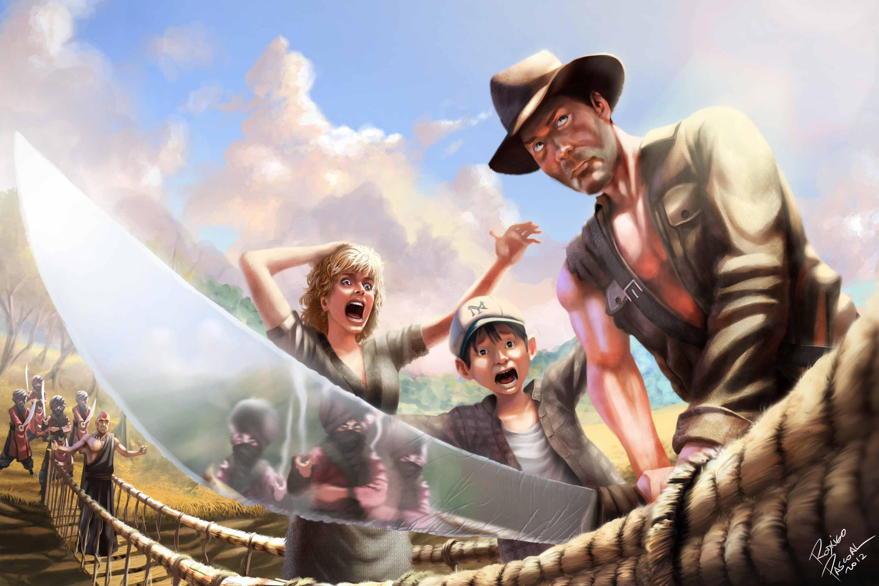 Indiana Jones Hd Background - HD Wallpaper 
