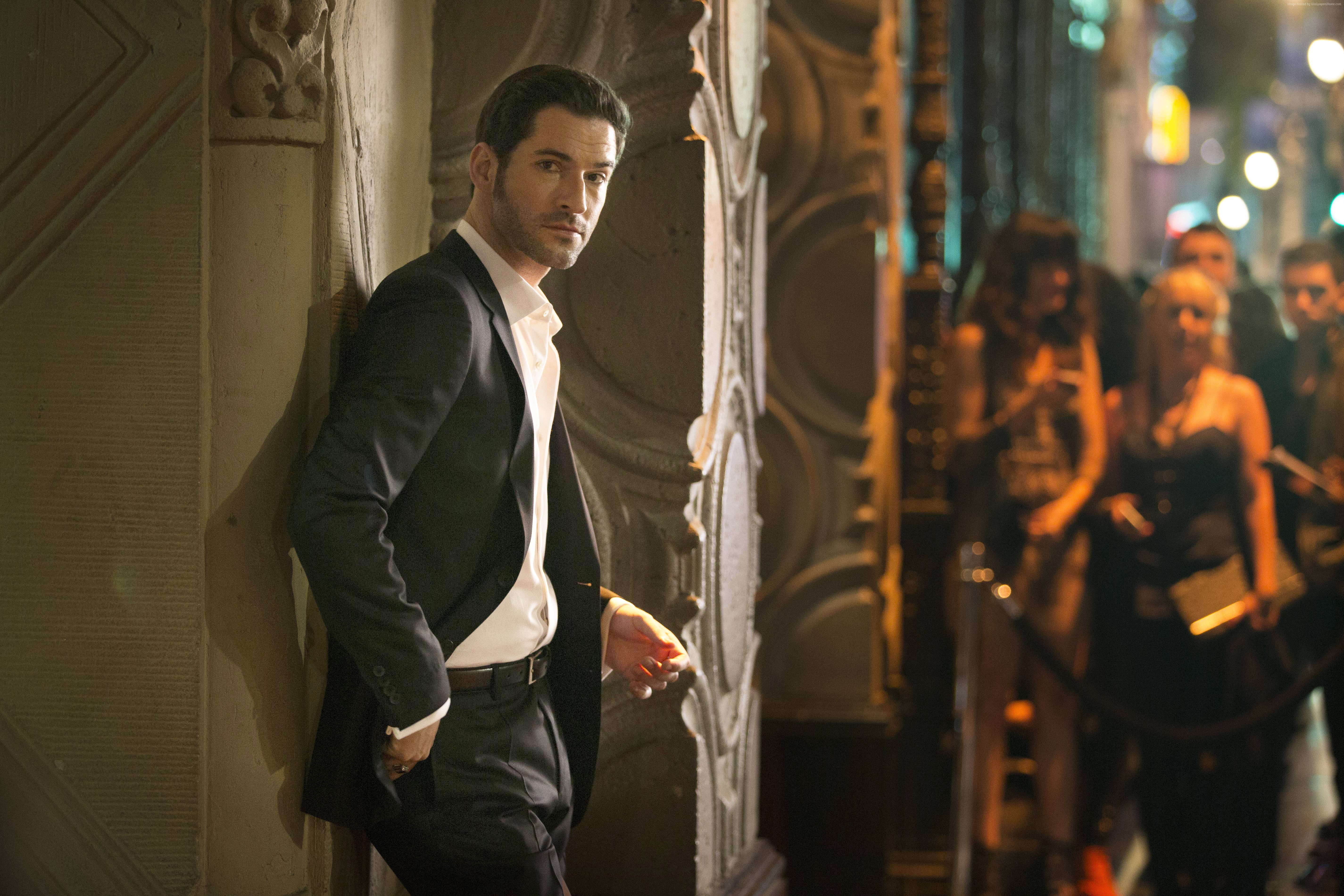 Tom Ellis Lucifer 4k - HD Wallpaper 