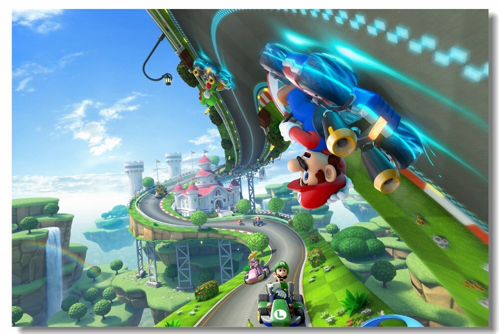 Mario Kart 8 Deluxe - HD Wallpaper 