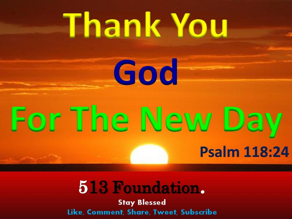 Thanks God For This New Day - HD Wallpaper 