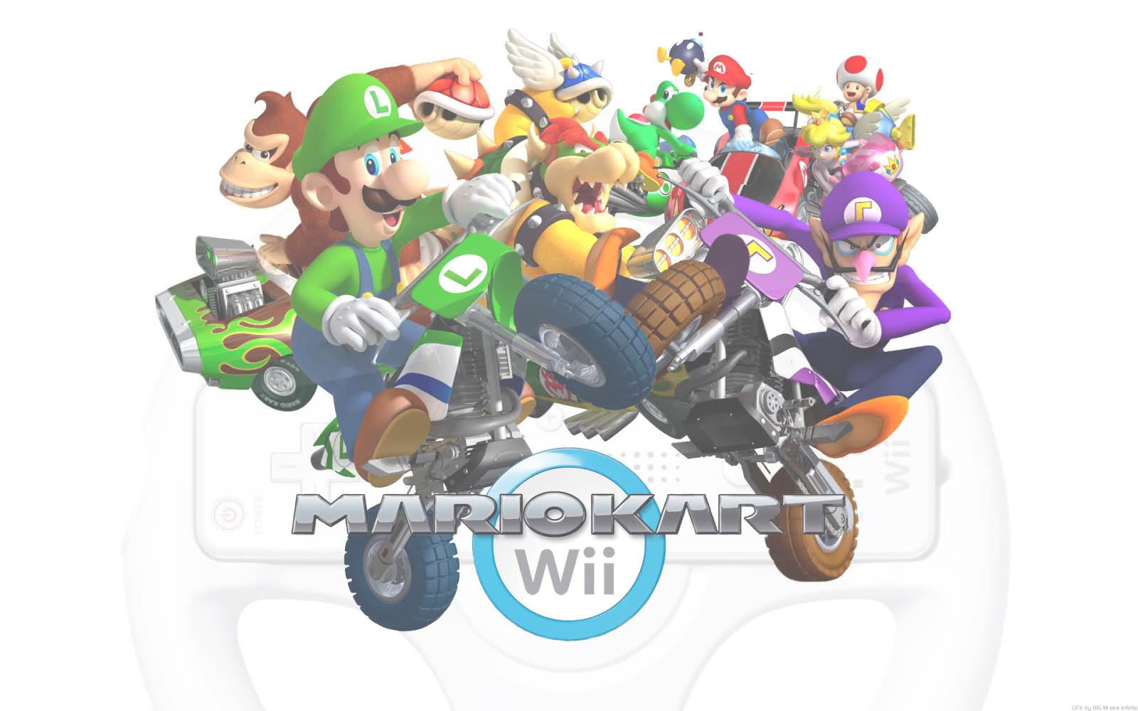 Mario Kart - Mario Kart Wii - HD Wallpaper 