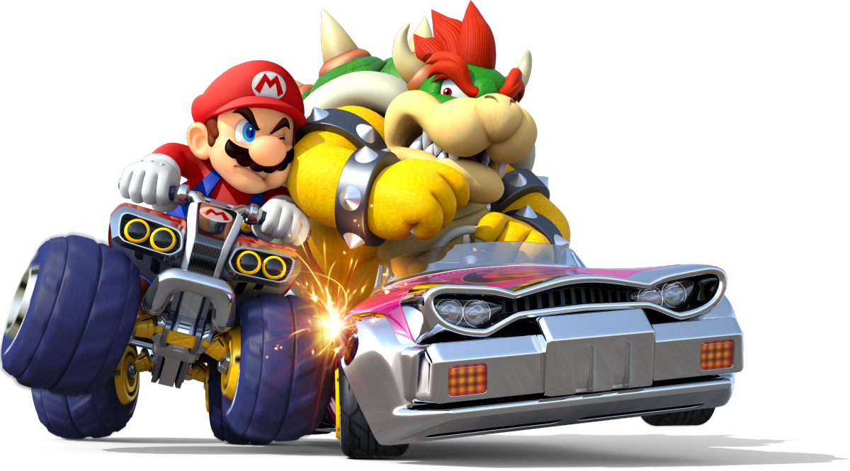Mario Kart Pics, Video Game Collection - Mario Kart 8 Deluxe Bowser - HD Wallpaper 
