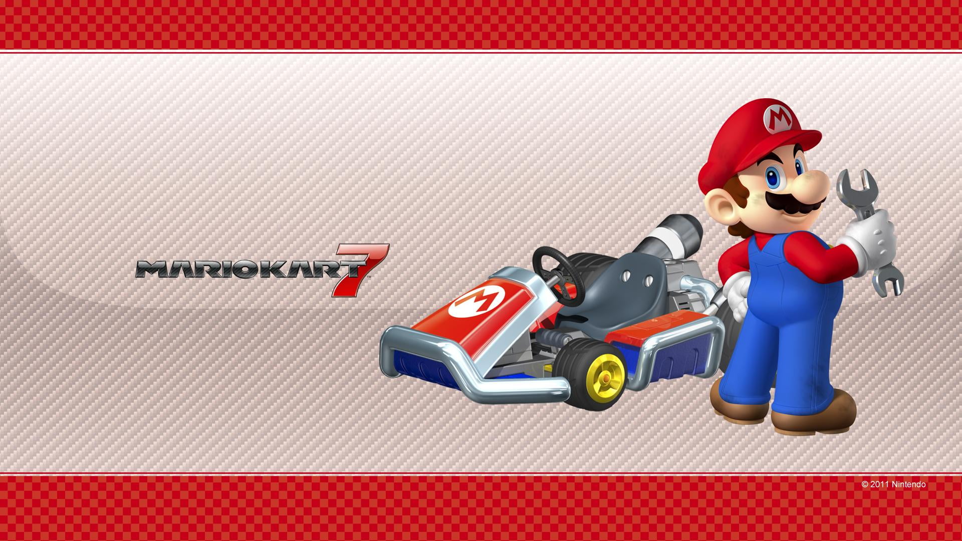 Mario Kart 7 Themes Plaza - HD Wallpaper 