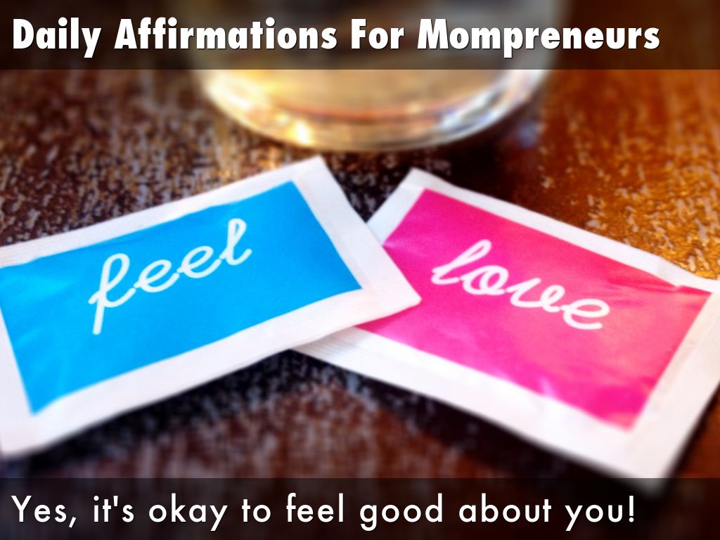 Daily Affirmations For Mompreneurs Yes, It S Okay To - Photo Caption - HD Wallpaper 