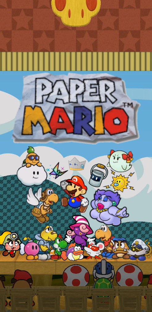 Paper Mario Partners - HD Wallpaper 