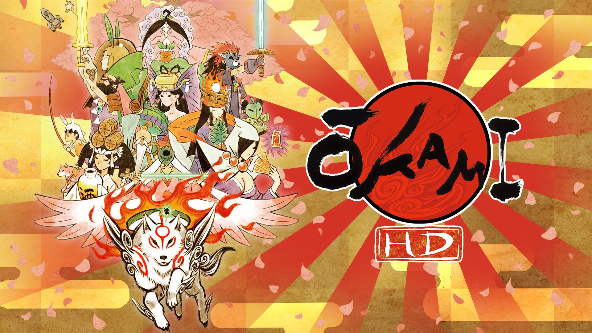 Okami Hd Switch - HD Wallpaper 