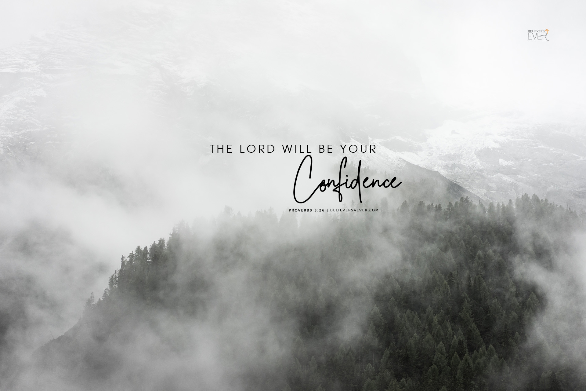 The Lord Will Be Your Confidence 
 Data Src Wallpapers - Christian Wallpaper Desktop - HD Wallpaper 