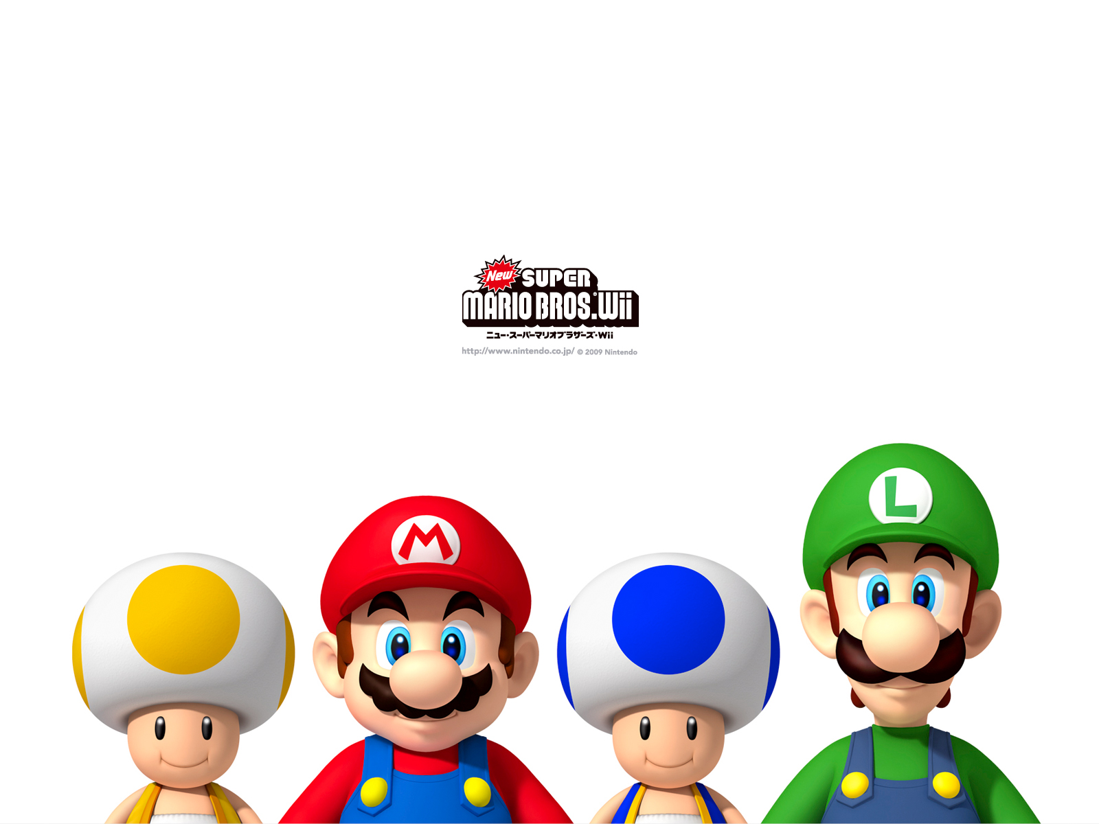 New Super Mario Bros Wii - HD Wallpaper 