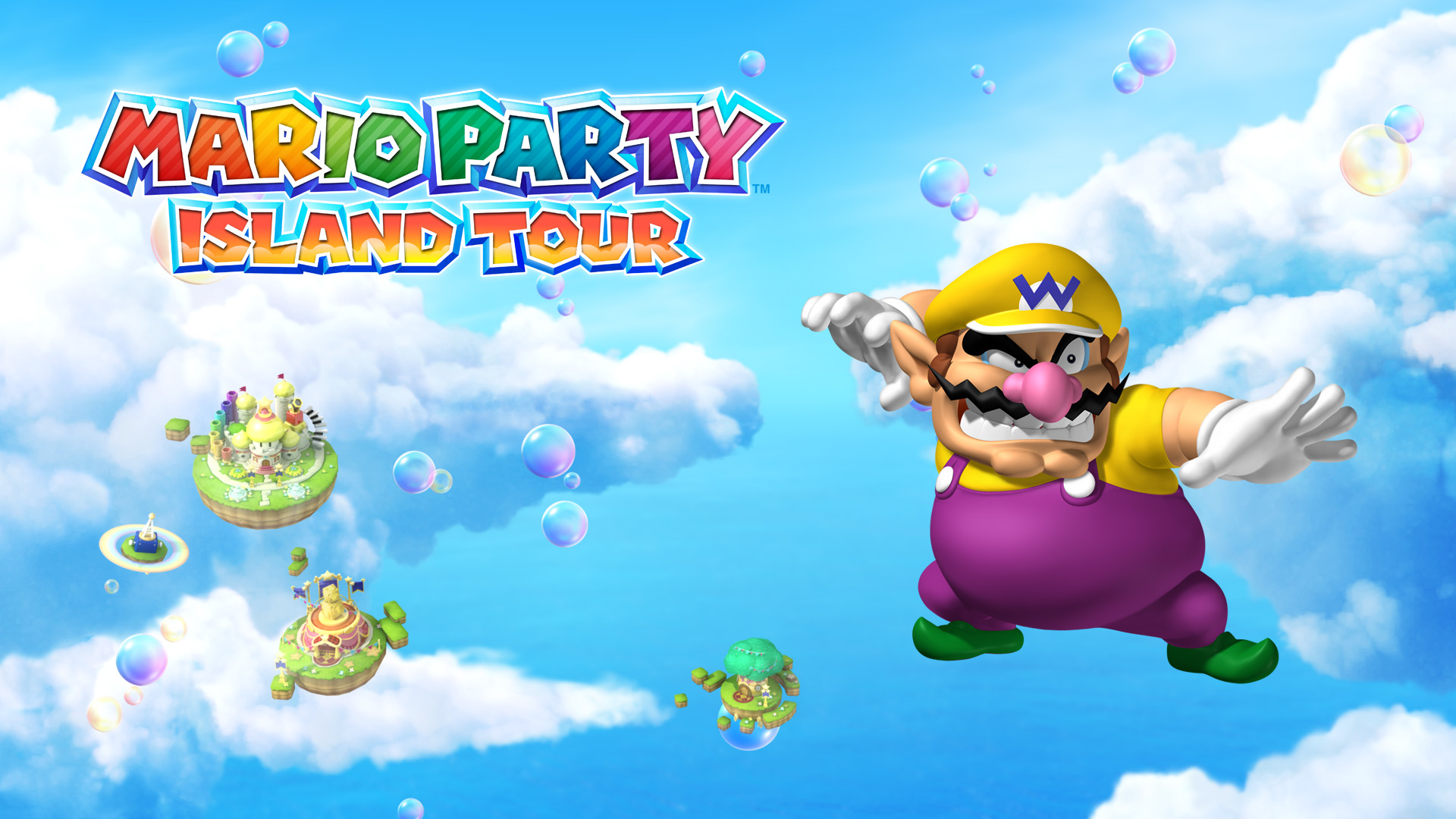 Mario Party Island Tour - Mario Party Island Tour Wario - HD Wallpaper 