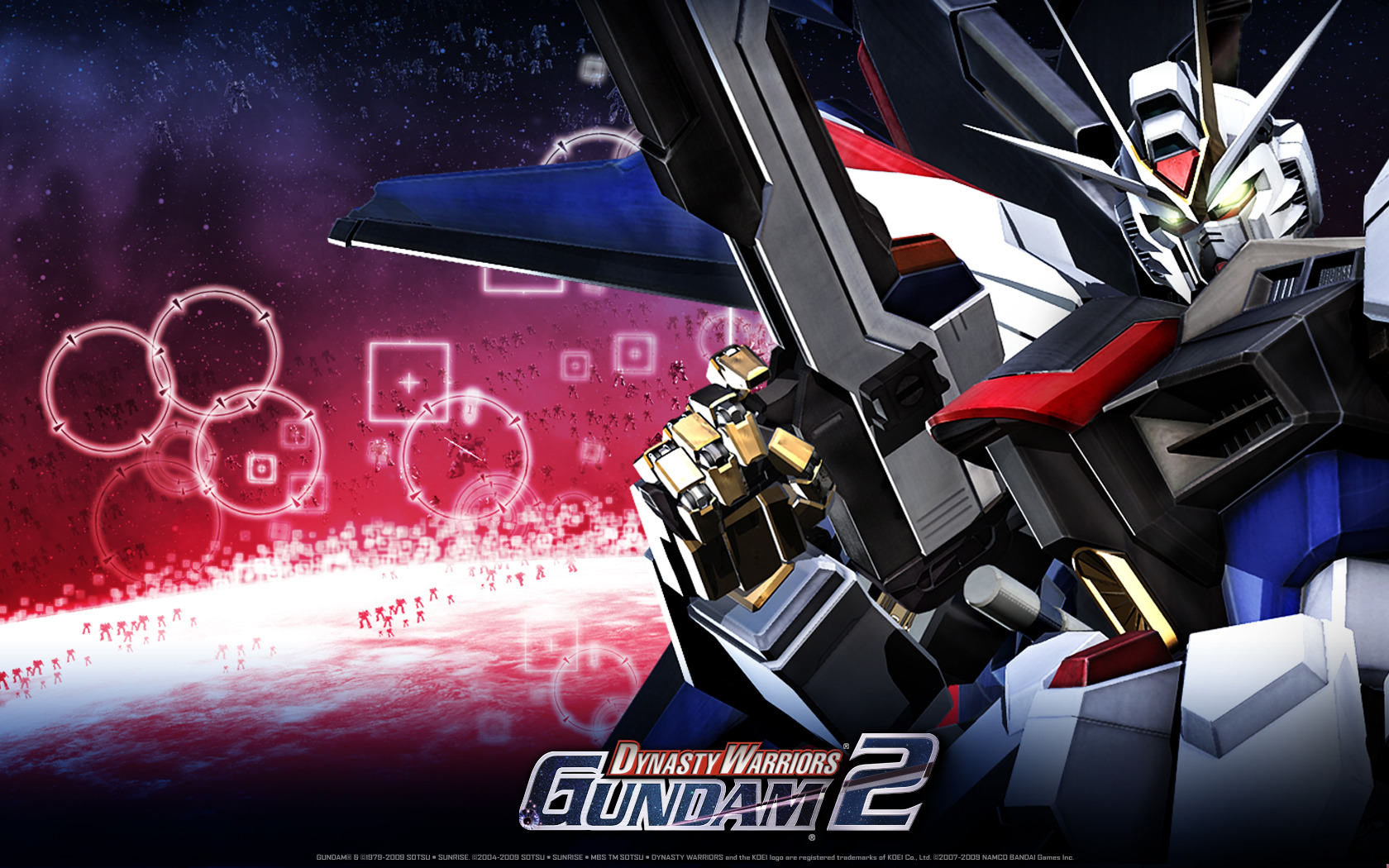 Strike Freedom Wide Wallpaper - Dynasty Warriors Gundam 2 - HD Wallpaper 