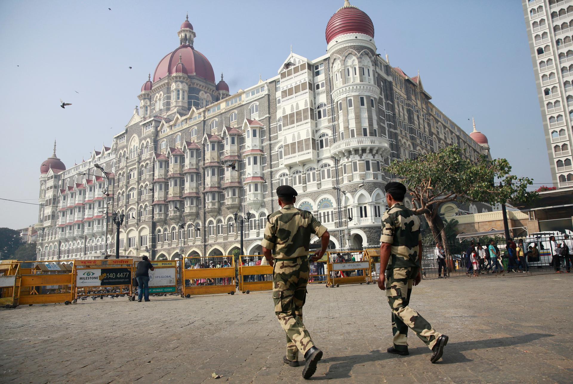 The Taj Mahal Palace, At The Time Of The Attacks In - Taj Mahal Palace & Tower - HD Wallpaper 
