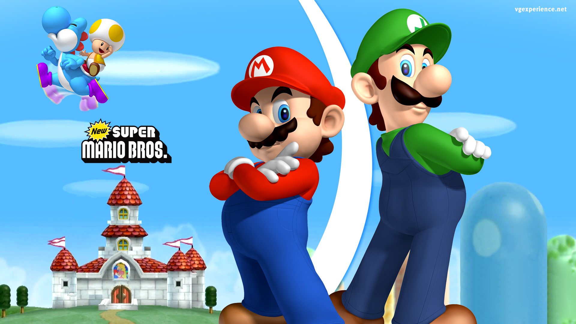 Super Mario Bros - 1920x1080 Wallpaper