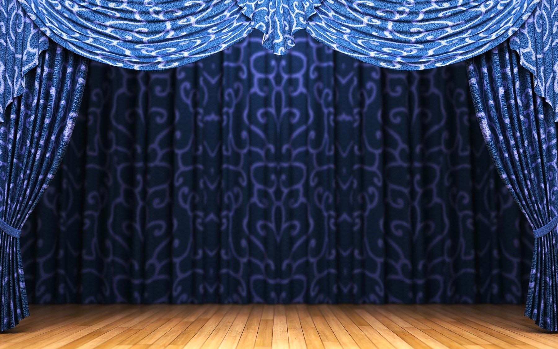 Blue Curtain And Stage Material - High Resolution High Definition Stage  Background - 1800x1126 Wallpaper 