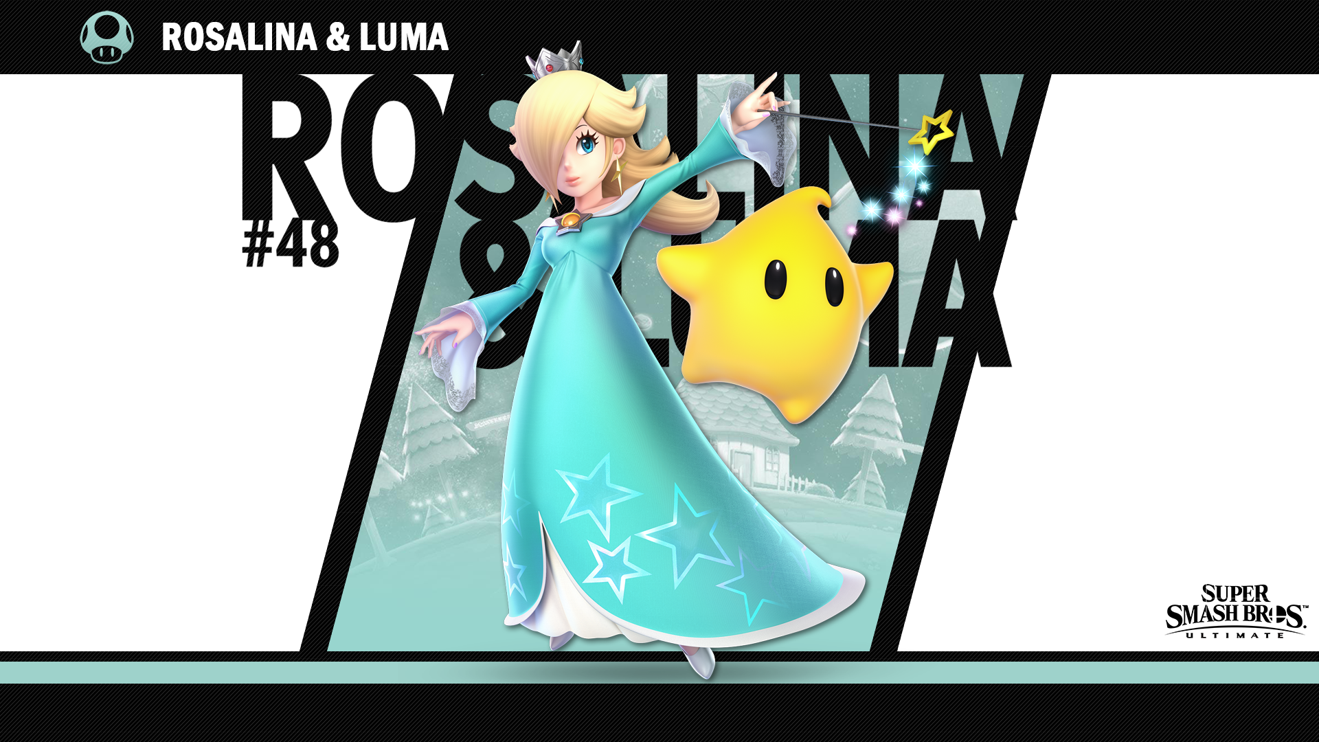 Super Smash Bros Ultimate Rosalina - HD Wallpaper 